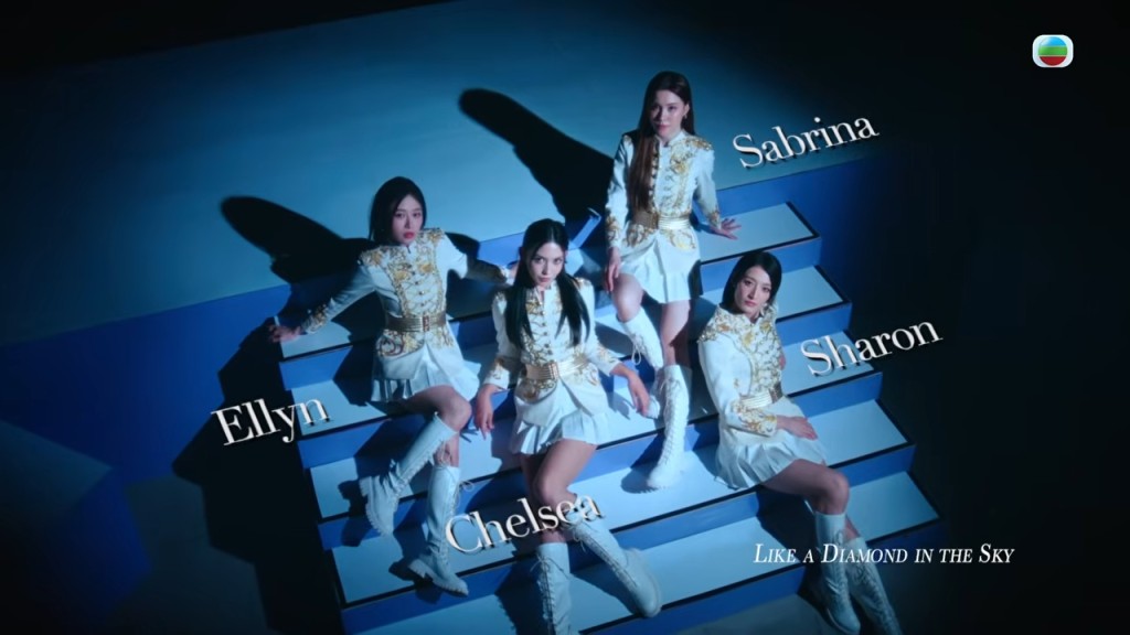 左起:倪樂琳、喬美莎、宋宛穎、邢慧敏。