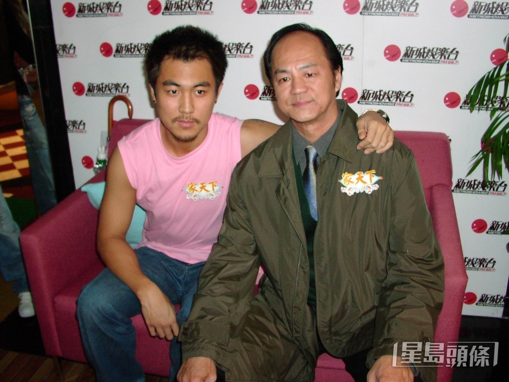 狄龍與譚俊彥一同現身活動,可見父子關係親厚。