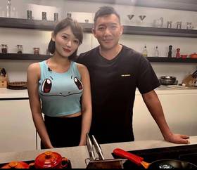 程美段過去憑藉一件車厘龜圖案上衣,在網絡上引起熱話。