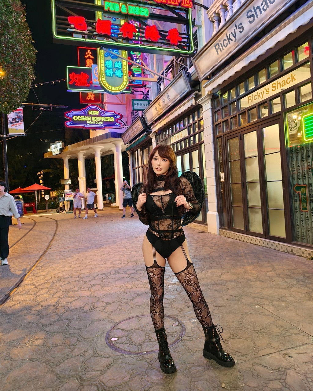 程美段在網絡上以性感形象著稱。