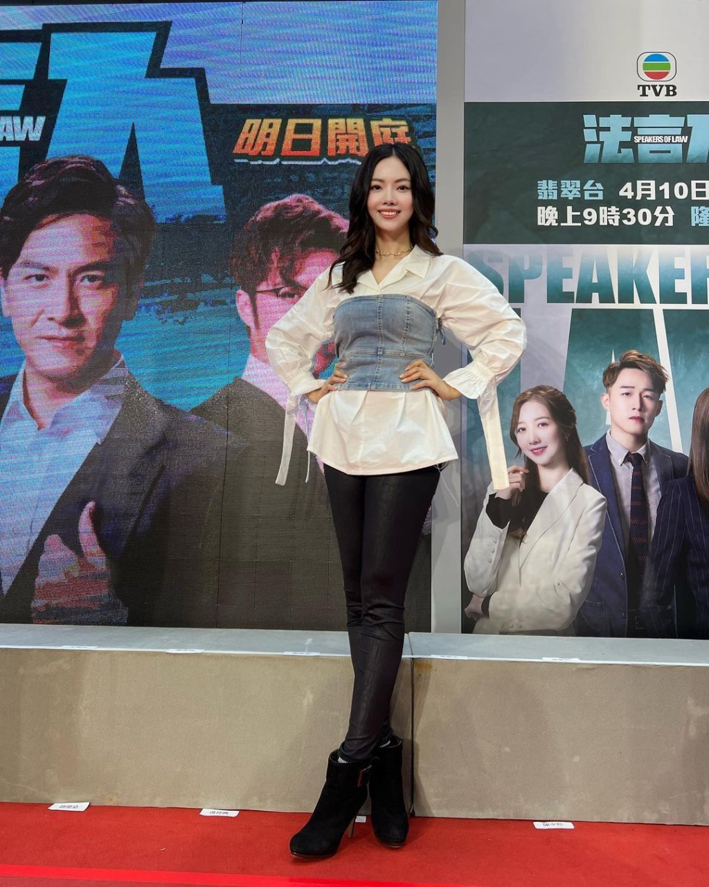 陳熹潼目前在TVB有不少演出機會。