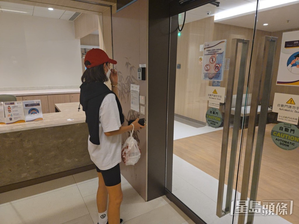 梁靖琪表示鍾麗淇的情況:「OK,好好。」