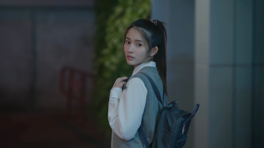 她在劇集《正義女神》中飾演病態少女「梁雅文Cat」。