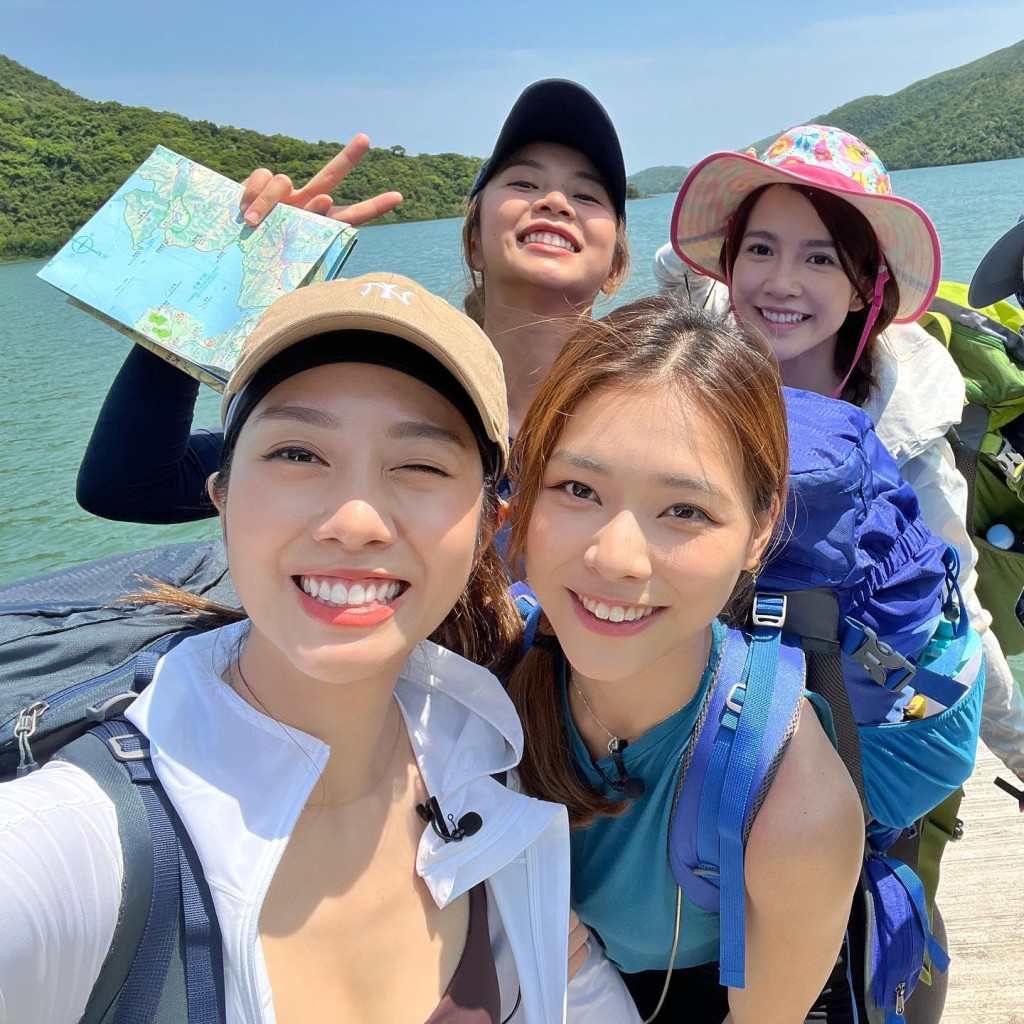 四人主持的J2行山真人騷《港女野人》前年播出後引起迴響。