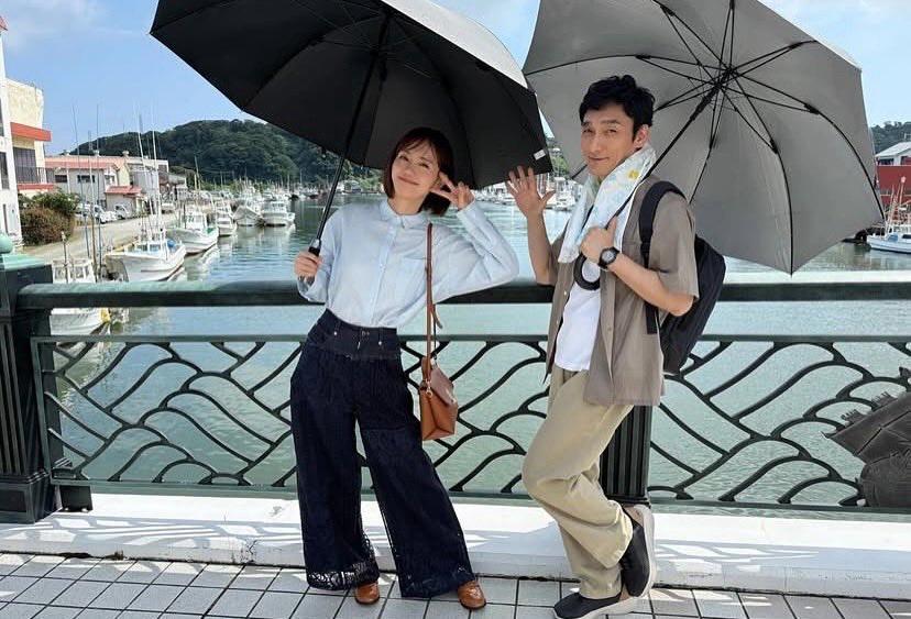 中村友理去年曾與草彅剛合作劇集《終幕的輪舞曲ー獻給再也無法見面的你ー》。