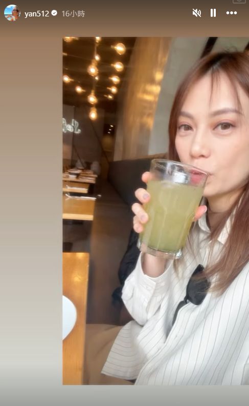 吳日言表示旅行時「沒有小朋友喊聲,但缺少了可愛的笑聲!」